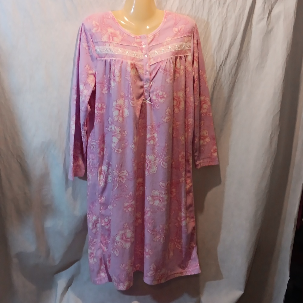 NWT Loti Pink Floral Nightgown Dress